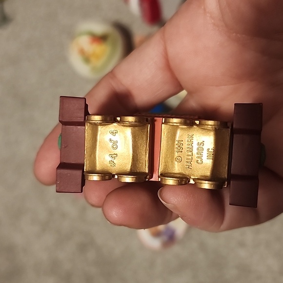 Lot of 9 vintage ornaments, 60s, 70s 90s. - Picture 3 of 16